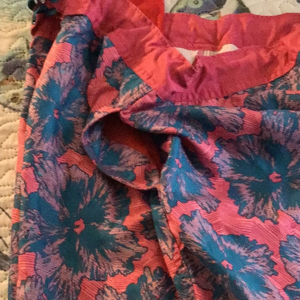 Red Camel board shorts pink blue 36W 🏖 pockets bright color